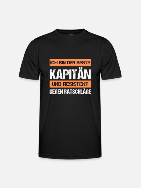 Resistant Captain - Men's Functional T-Shirt - black