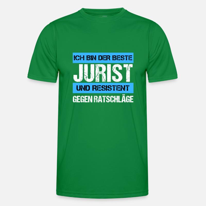 Resistenter Jurist Männer Funktions-T-Shirt