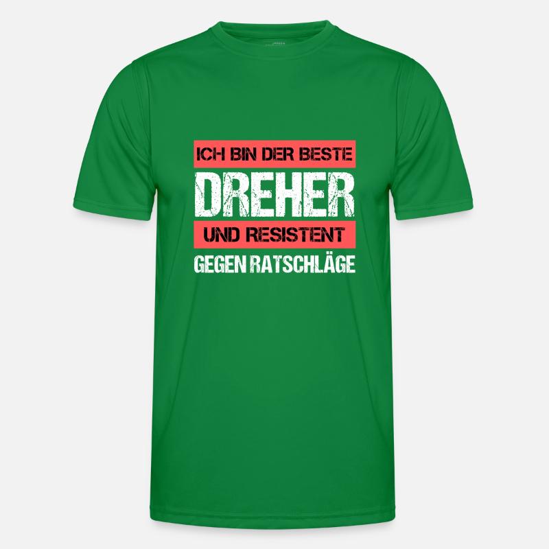 Resistenter Dreher Männer Funktions-T-Shirt