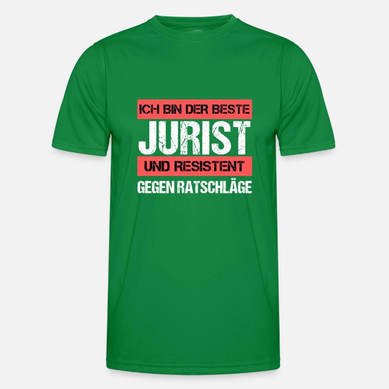 Resistenter Jurist Männer Funktions-T-Shirt