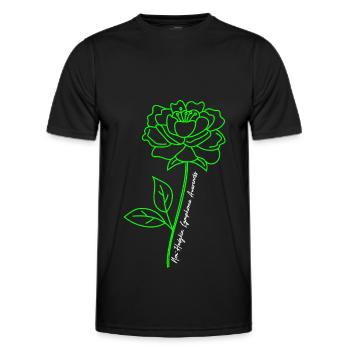 Non-Hodgkin's Lymphoma Consciousness Cancer Defeat Che - Men's Functional T-Shirt - black - Front - AI Model Male 178 dark (178cm)