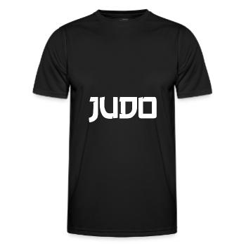 Judo - Männer Funktions-T-Shirt - Schwarz - Vorne - AI Model Male 178 dark (178cm)