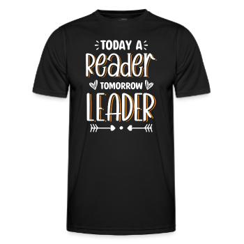 Superviseur d’emploi Employé - T-shirt sport Homme - noir - Devant - AI Model Male 178 dark (178cm)