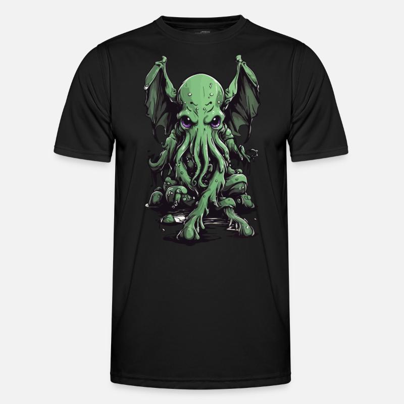 Slimy Halloween Cthulhu Tentacles Monster Men's Functional T-Shirt