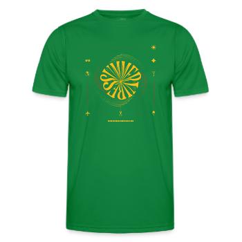 Summer Vibes: stylisches Grafikdesign für den Sommer - Männer Funktions-T-Shirt - Kelly Green - Vorne - AI Model Male 178 dark (178cm)