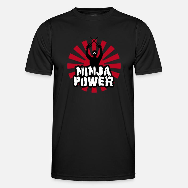 Ninja Power Männer Funktions-T-Shirt