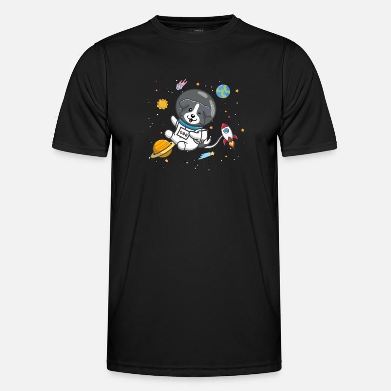 Border Collie Men's Functional T-Shirt