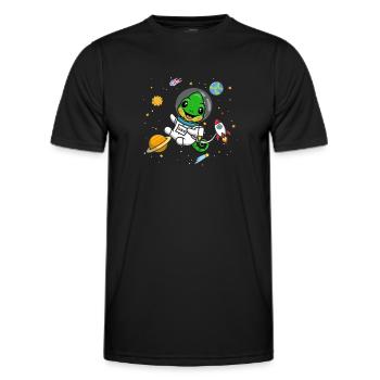 Chameleon - Men's Functional T-Shirt - black - Front - AI Model Male 178 dark (178cm)
