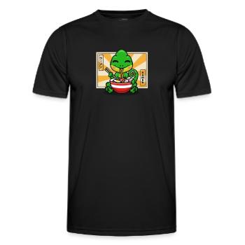 Chameleon - Men's Functional T-Shirt - black - Front - AI Model Male 178 dark (178cm)