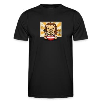 Hedgehog - Men's Functional T-Shirt - black - Front - AI Model Male 178 dark (178cm)