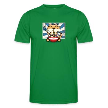 Bärtiger Drache - Männer Funktions-T-Shirt - Kelly Green - Vorne - AI Model Male 178 dark (178cm)