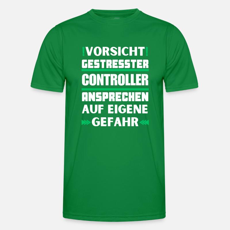 Gestresster Controller nicht ansprechen! Männer Funktions-T-Shirt