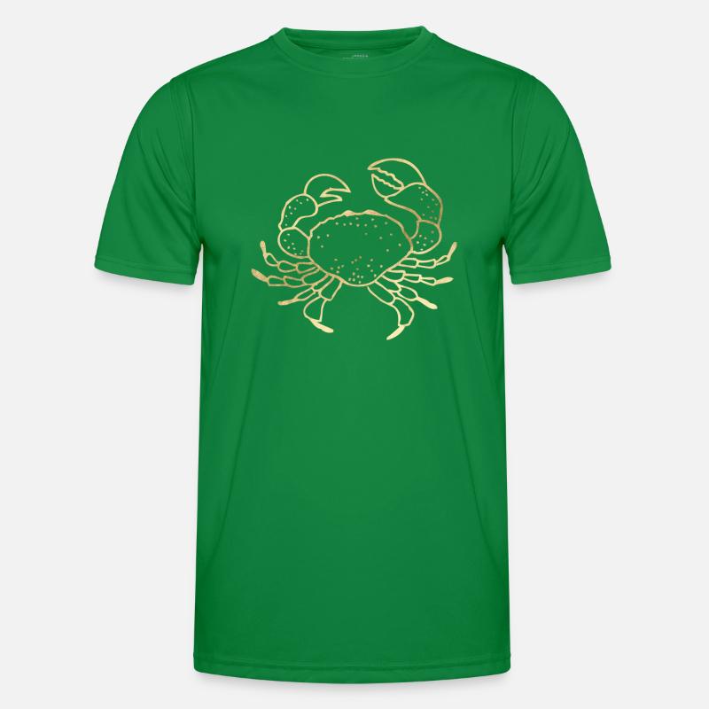 Krabbe Männer Funktions-T-Shirt