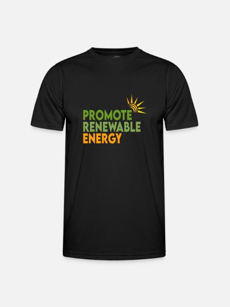 Renewable energies - Men's Functional T-Shirt - black