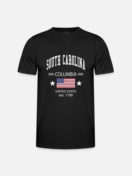 South Carolina - Men's Functional T-Shirt - black