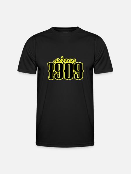 since 1909 (black) - Men's Functional T-Shirt - black