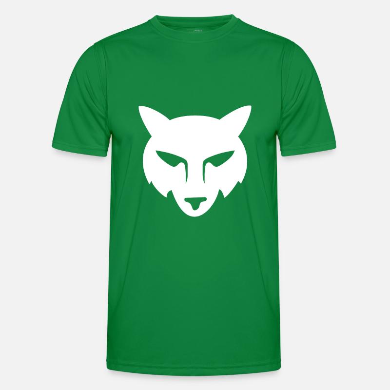 Wolf Fox Head Men's Functional T-Shirt