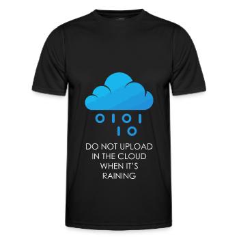 Programmer Coder Software Developer - Men's Functional T-Shirt - black - Front - AI Model Male 178 dark (178cm)