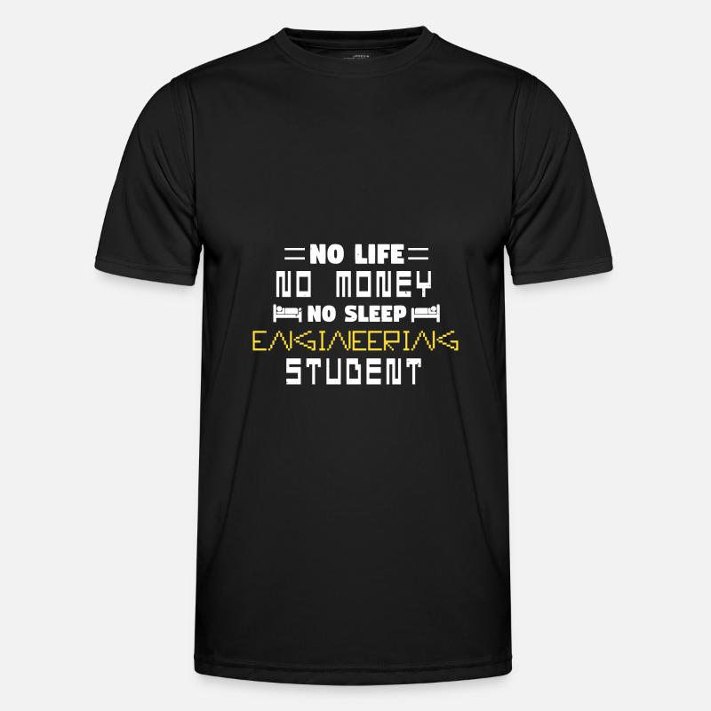 Engineering student Engineering student - Men's Functional T-Shirt - black