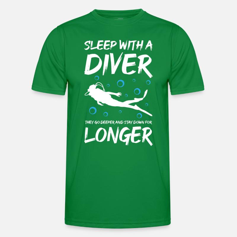 Dormir avec un plongeur T-shirt sport Homme