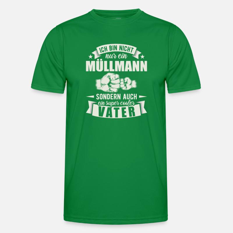 Müllmann Männer Funktions-T-Shirt
