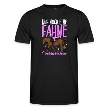 Voltigieren - Männer Funktions-T-Shirt - Schwarz - Vorne - AI Model Male 178 dark (178cm)