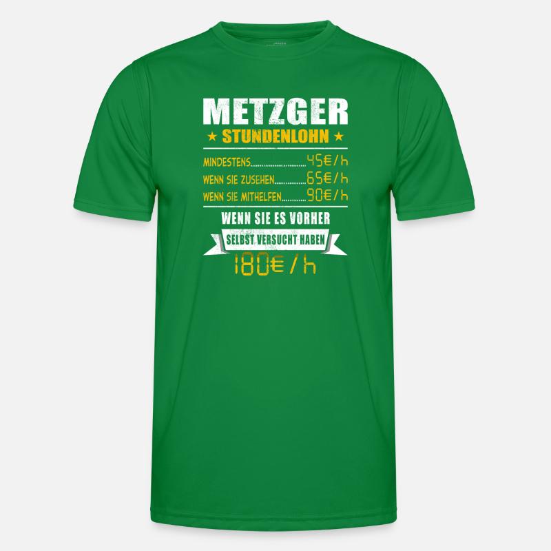Metzger Männer Funktions-T-Shirt