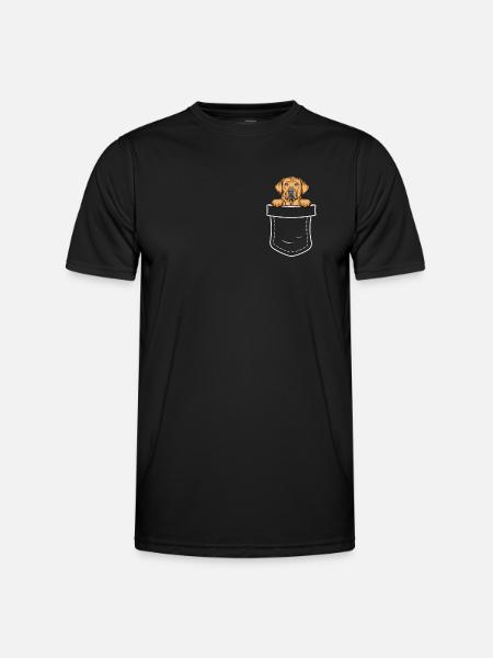 Broholmer Geschenk Hunde - Männer Funktions-T-Shirt - Schwarz