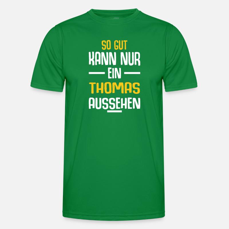 Thomas Vorname Name Geburtstag Männer Funktions-T-Shirt