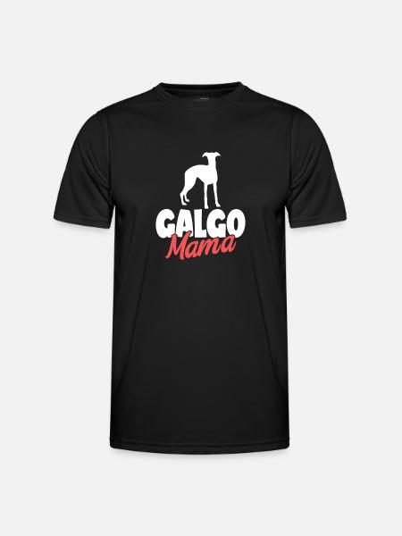 Galgo Espanol Hund Dog Hundehalter - Männer Funktions-T-Shirt - Schwarz