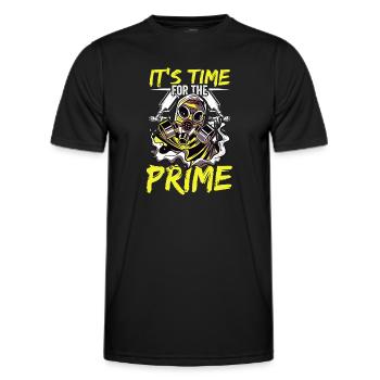 Car Painter Sprayer Paints - Men's Functional T-Shirt - black - Front - AI Model Male 178 dark (178cm)