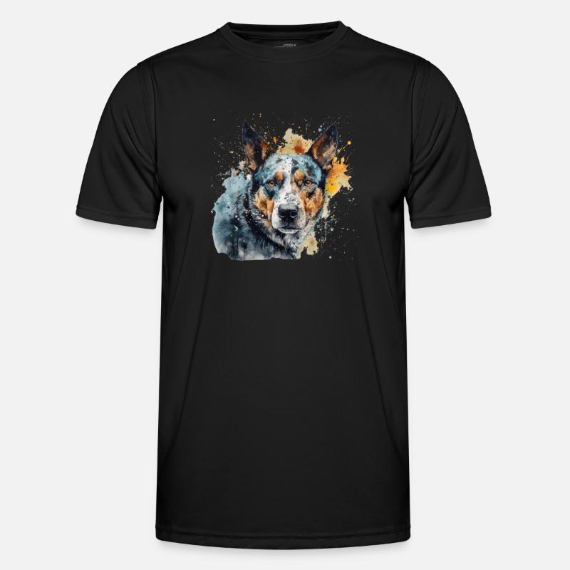 Australian Cattle Dog Men's Functional T-Shirt