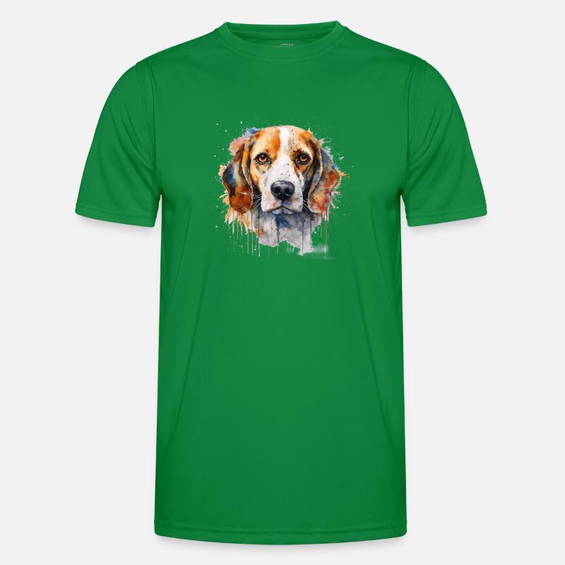Beagle Männer Funktions-T-Shirt