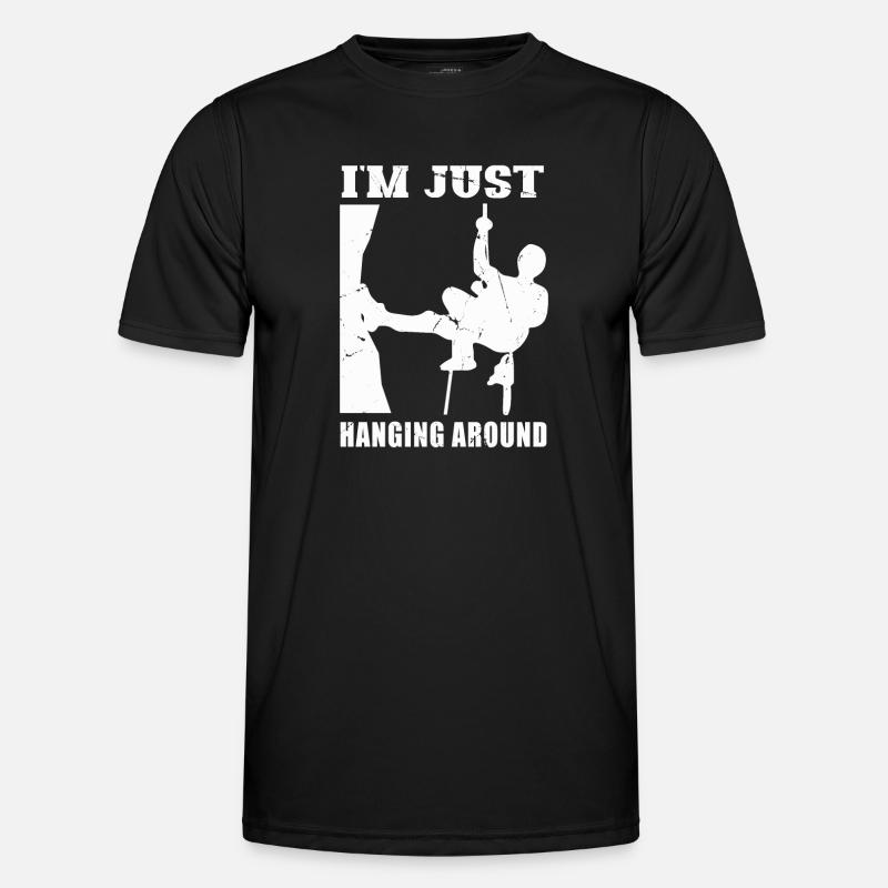 Lumberjack Chainsaw Arborist - Men's Functional T-Shirt - black