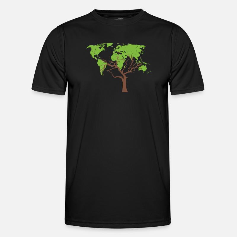 Bûcheron tronçonneuse arboriste T-shirt sport Homme