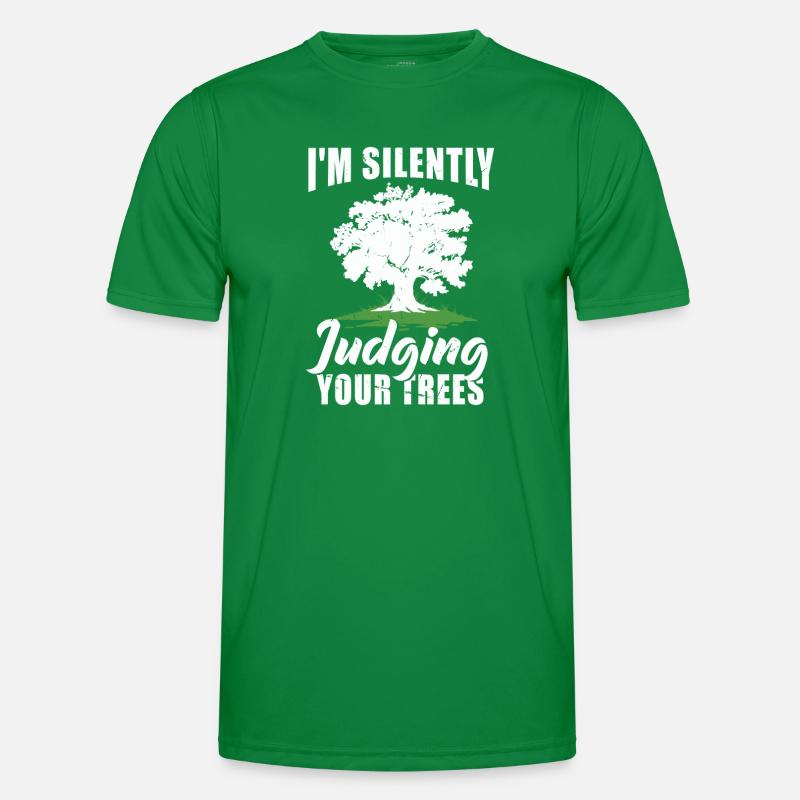 Bûcheron tronçonneuse arboriste T-shirt sport Homme