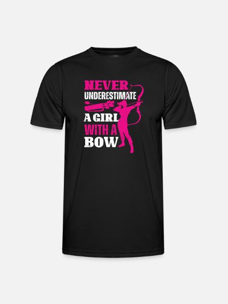 Archery Archery Bow - Men's Functional T-Shirt - black