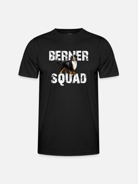 Bouvier bernois - T-shirt sport Homme - noir