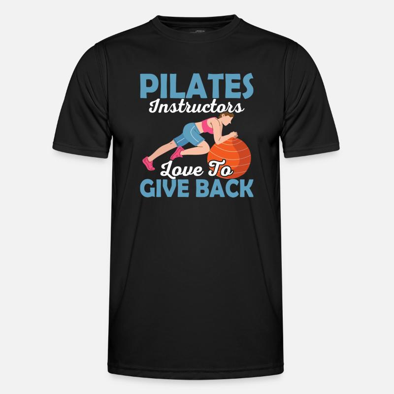 Les instructeurs de Pilates adorent redonner de l’exercice en forme T-shirt sport Homme