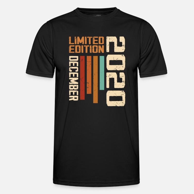 December 2020 - 2020 December - Men's Functional T-Shirt - black