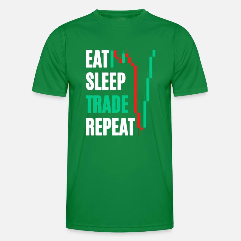 Manger Dormir Commerce Répéter T-shirt sport Homme