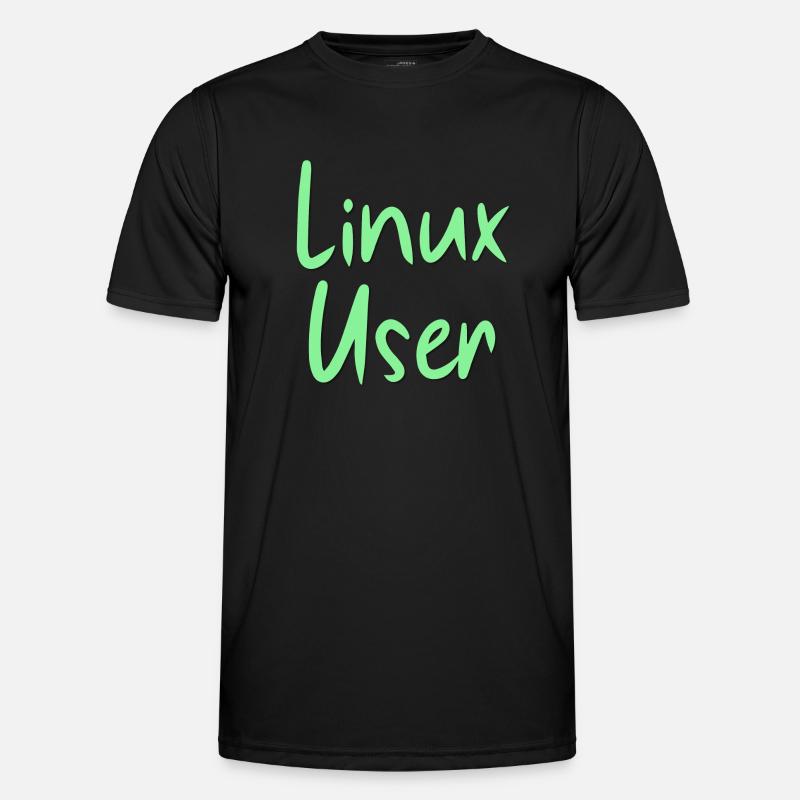 Utilisateurs Linux T-shirt sport Homme
