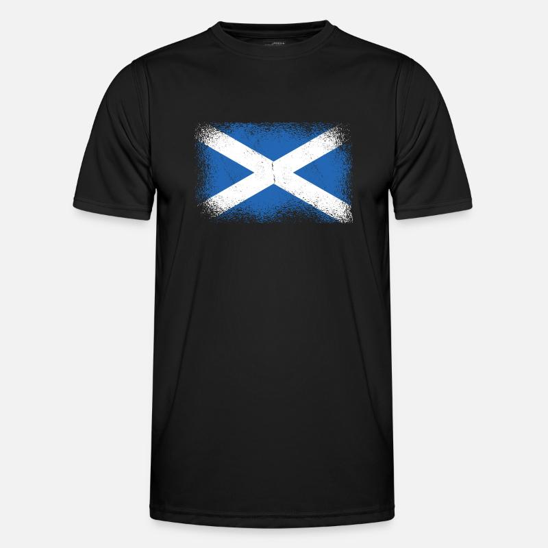Scotland Flag Scottish flag Alba GB UK Men's Functional T-Shirt