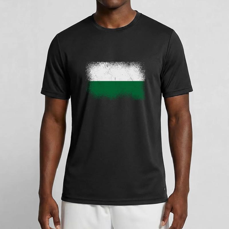 Drapeau de Saxe Drapeau saxon Ossi Holiday SN T-shirt sport Homme