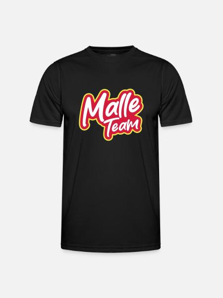 Malle Team - Men's Functional T-Shirt - black