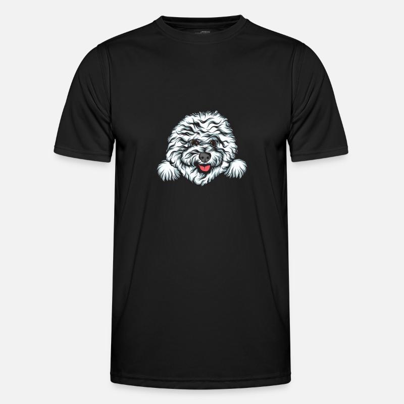 Bichon Frise Männer Funktions-T-Shirt
