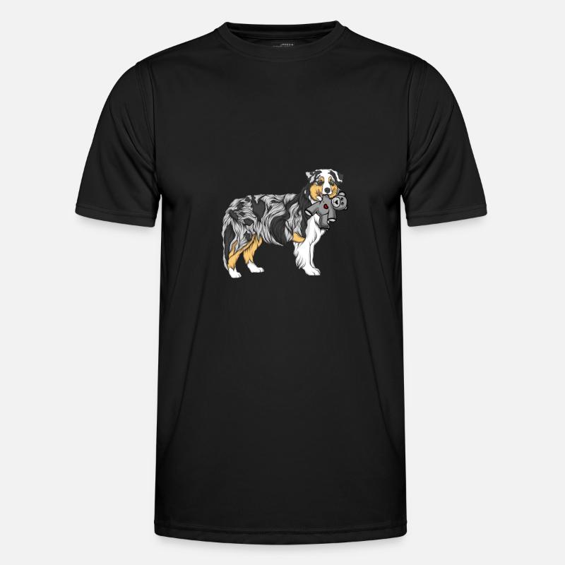 Australian Shepherd Men's Functional T-Shirt
