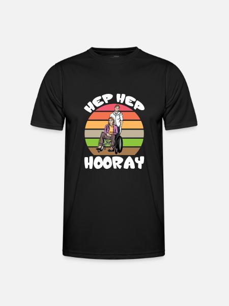 Heilerziehungspfleger Heilerziehungspflege hep - Männer Funktions-T-Shirt - Schwarz