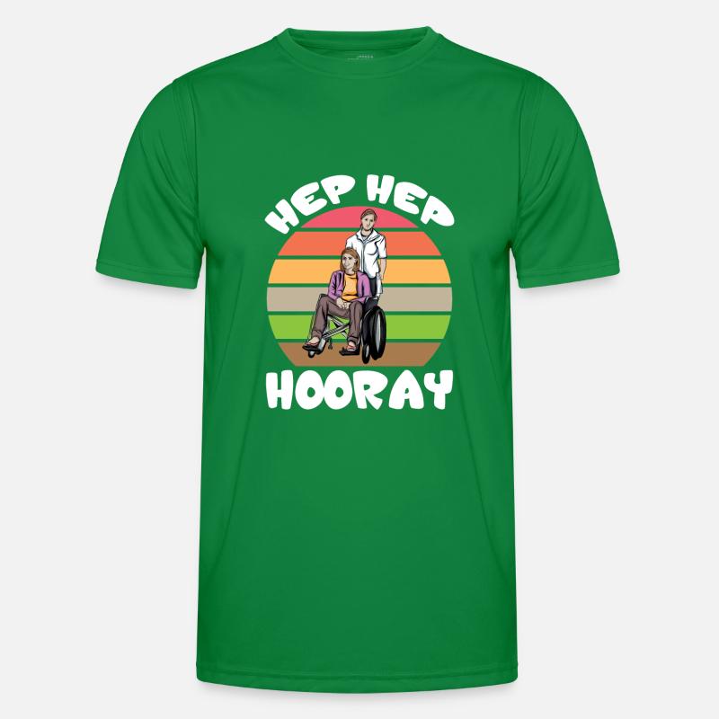 Éducation curative Infirmière Éducation curative Soins hep T-shirt sport Homme