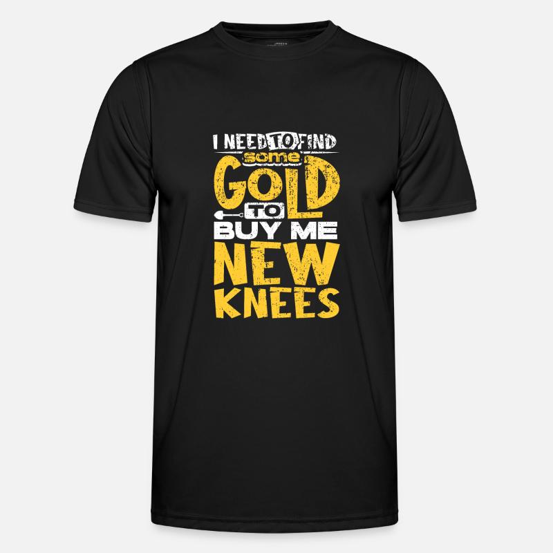 Gold Flooding Gold Mining Men's Functional T-Shirt